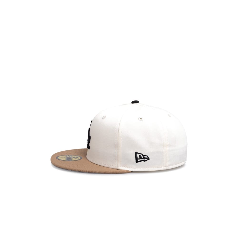 New Era 59FIFTY Chrome Fitted Cap Los Angeles Dodgers - Chrome White / Black