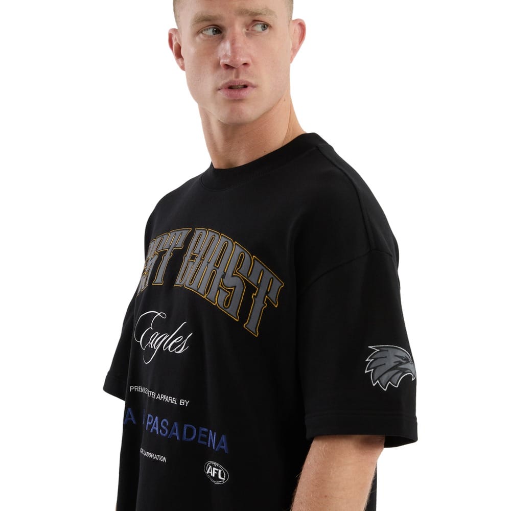 NXP X AFL West Coast Game-On Loopbk Tee - Jet Black