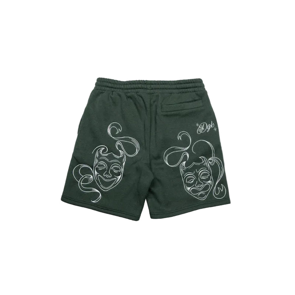 DGK Saints Shorts - Forest Green