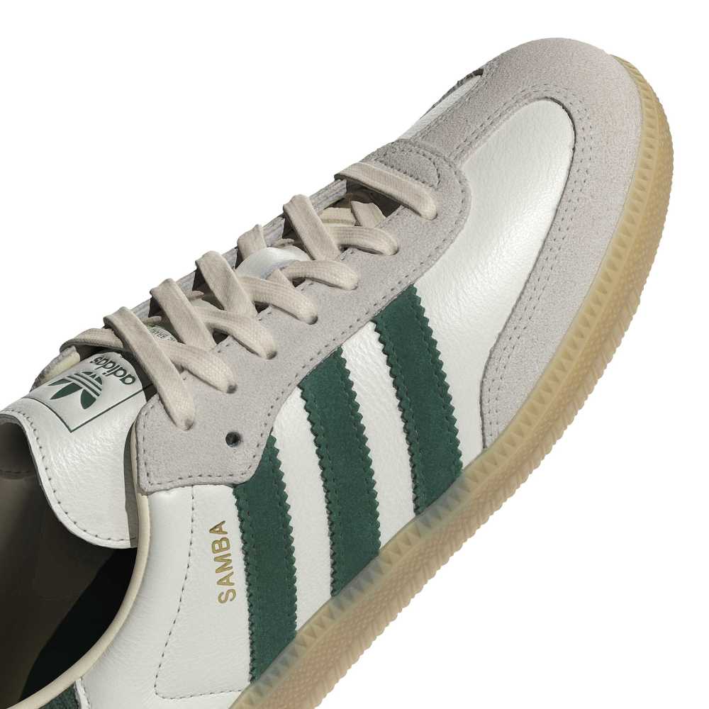 adidas Samba OG - Cloud White / Collegiate Green / Gum