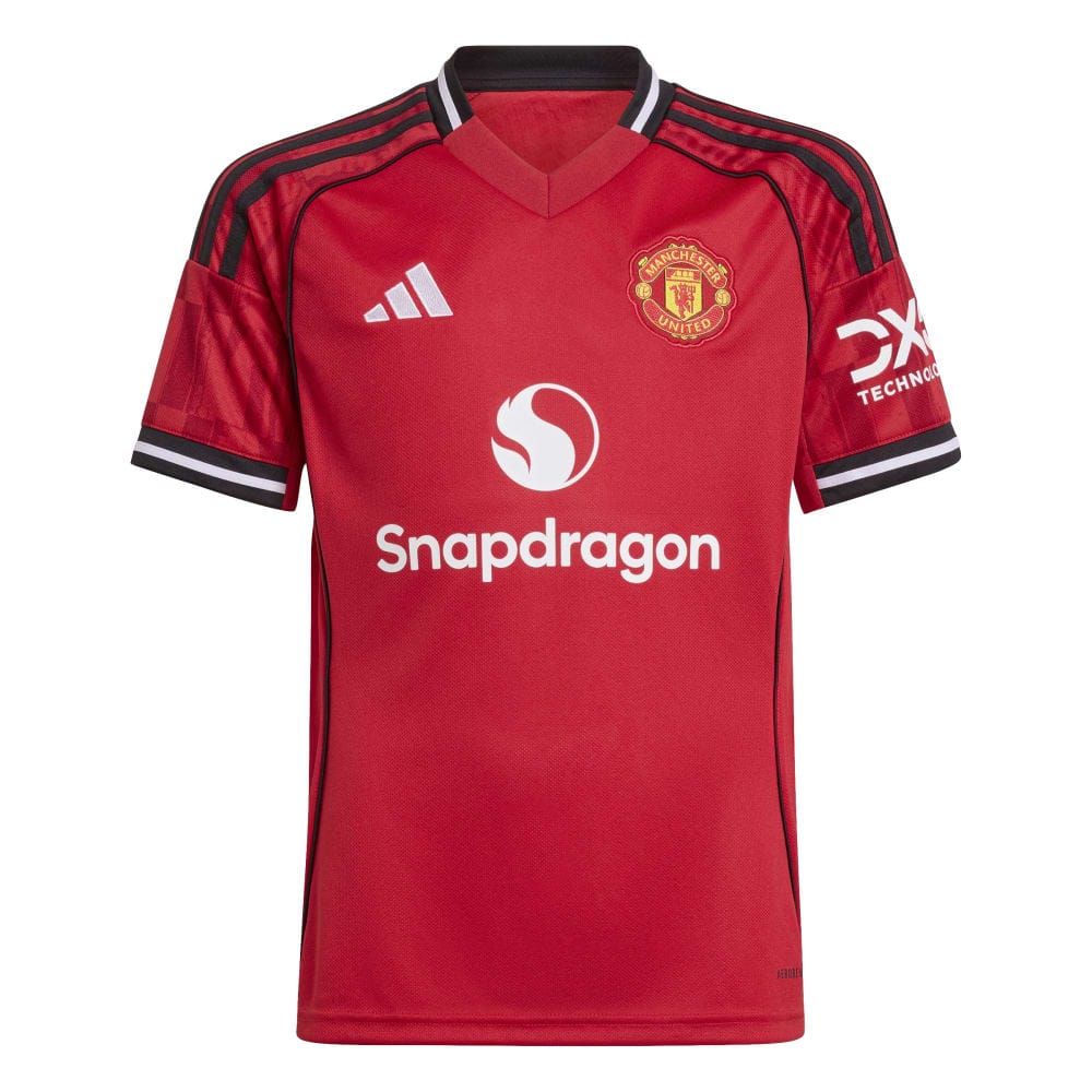 adidas Kids Manchester United 25/26 Home Jersey
