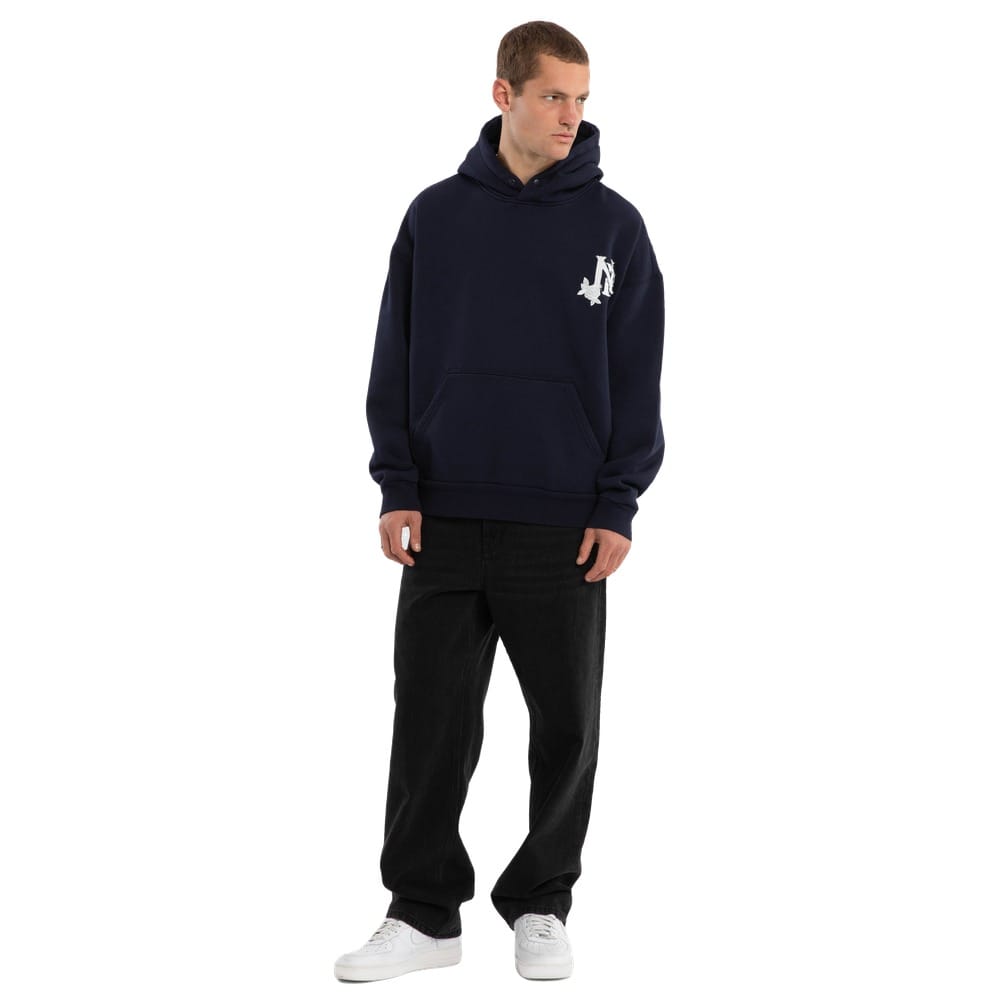 NXP Fray Motion Box Fit Hoodie - Black Iris