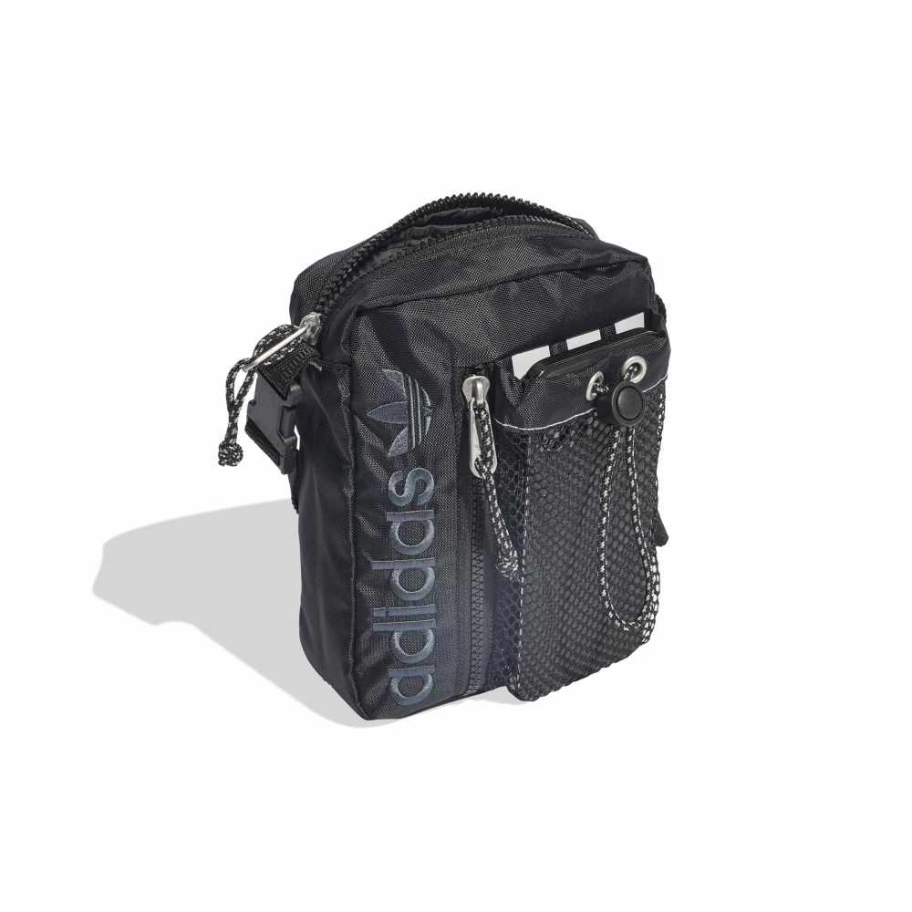 adidas Mesh 3-Stripes Small Item Bag - Black