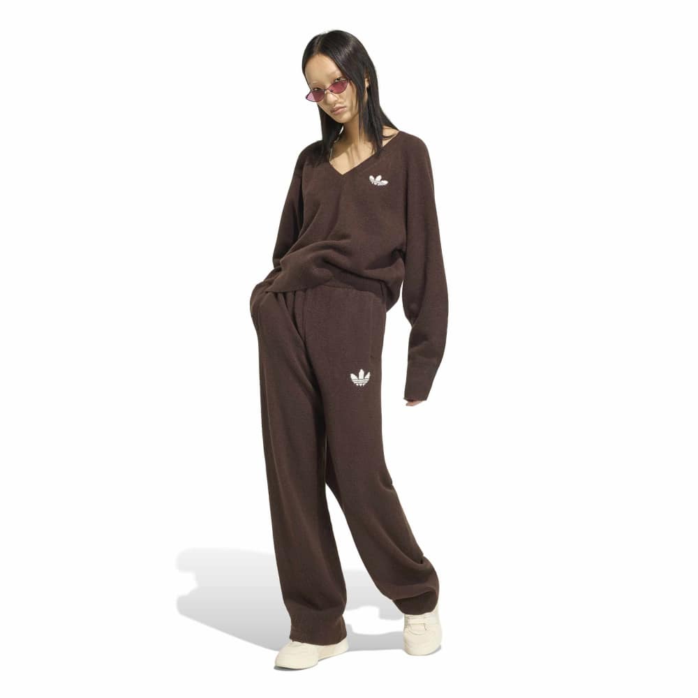 Adidas Womens Essentials Knit Pant - Aurora Coffee