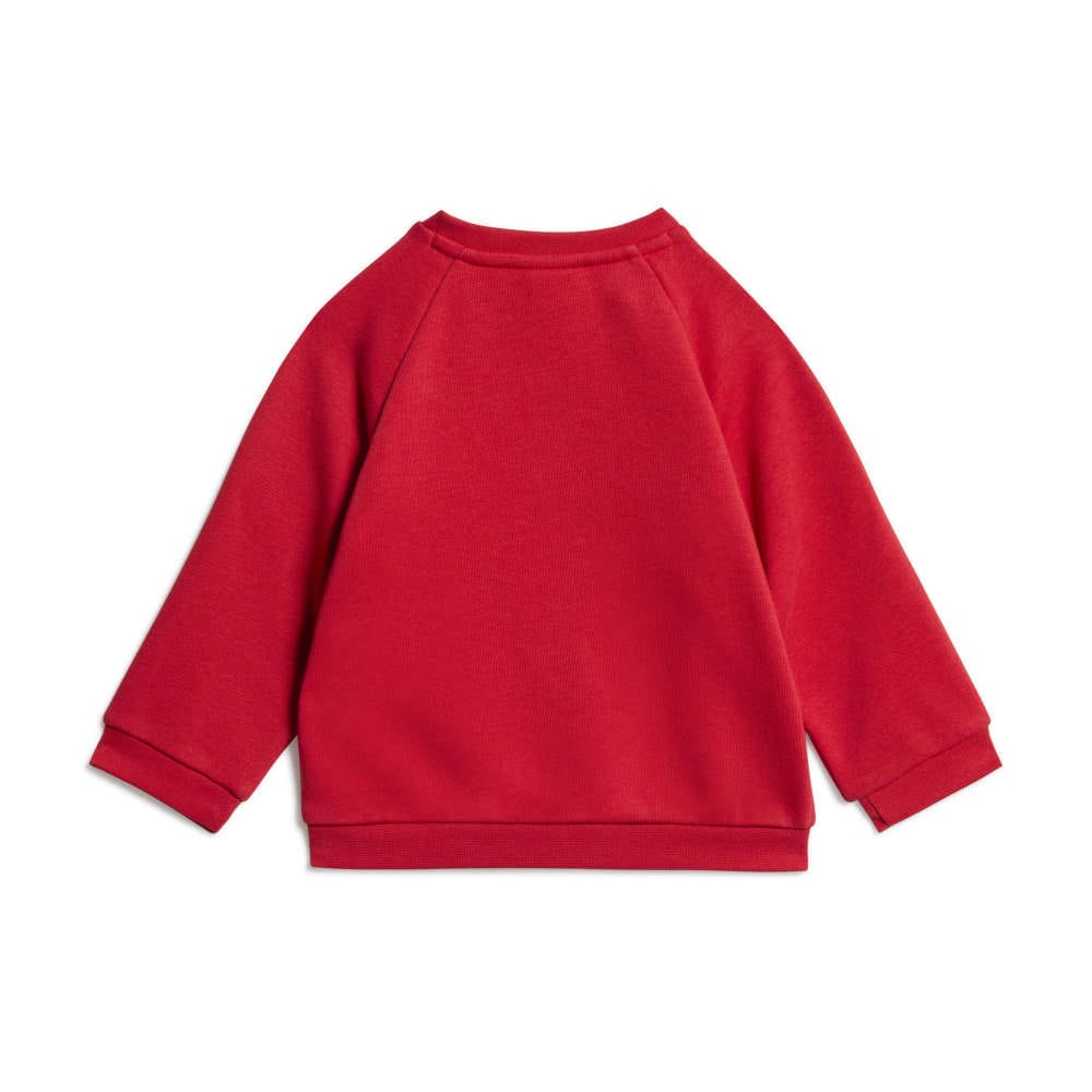 adidas Infants Crew Set - Better Scarlet / White