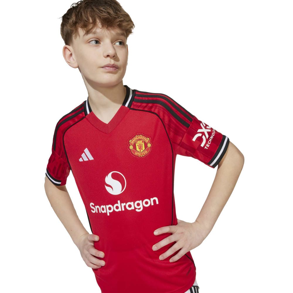 adidas Kids Manchester United 25/26 Home Jersey