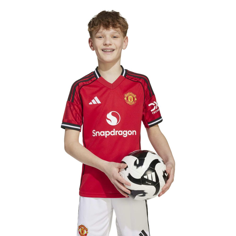adidas Kids Manchester United 25/26 Home Jersey
