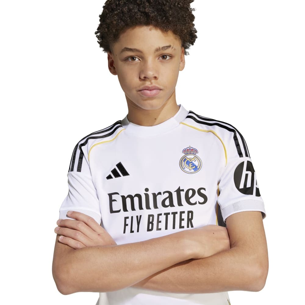 adidas Kids Real Madrid 25/26 Home Jersey