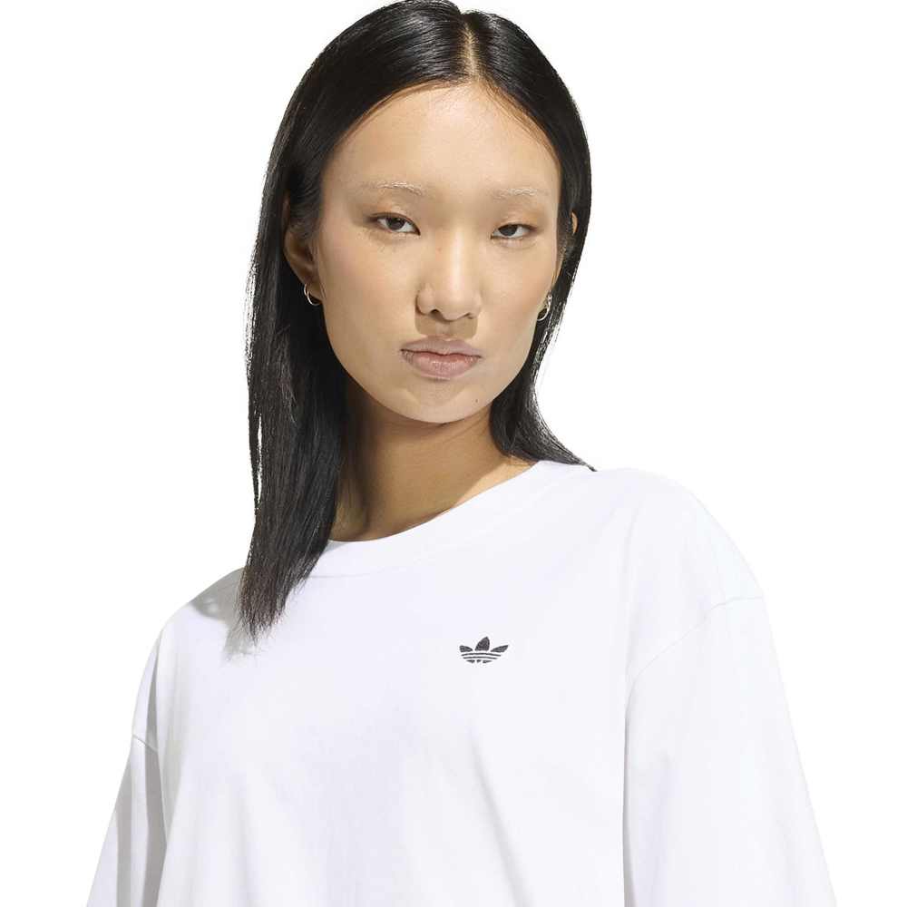 Adidas Women's Essentials Boyfriend Tee - White