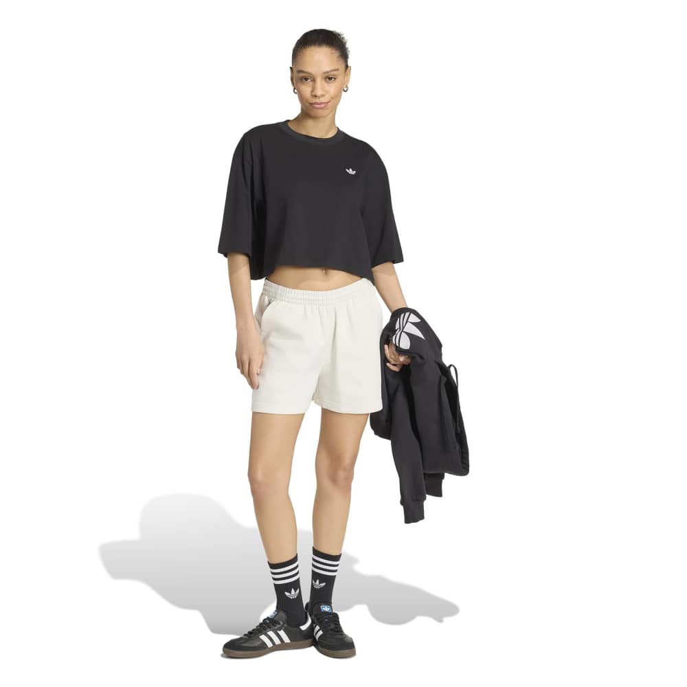Adidas Womens Essentials Crop T-Shirt - Black
