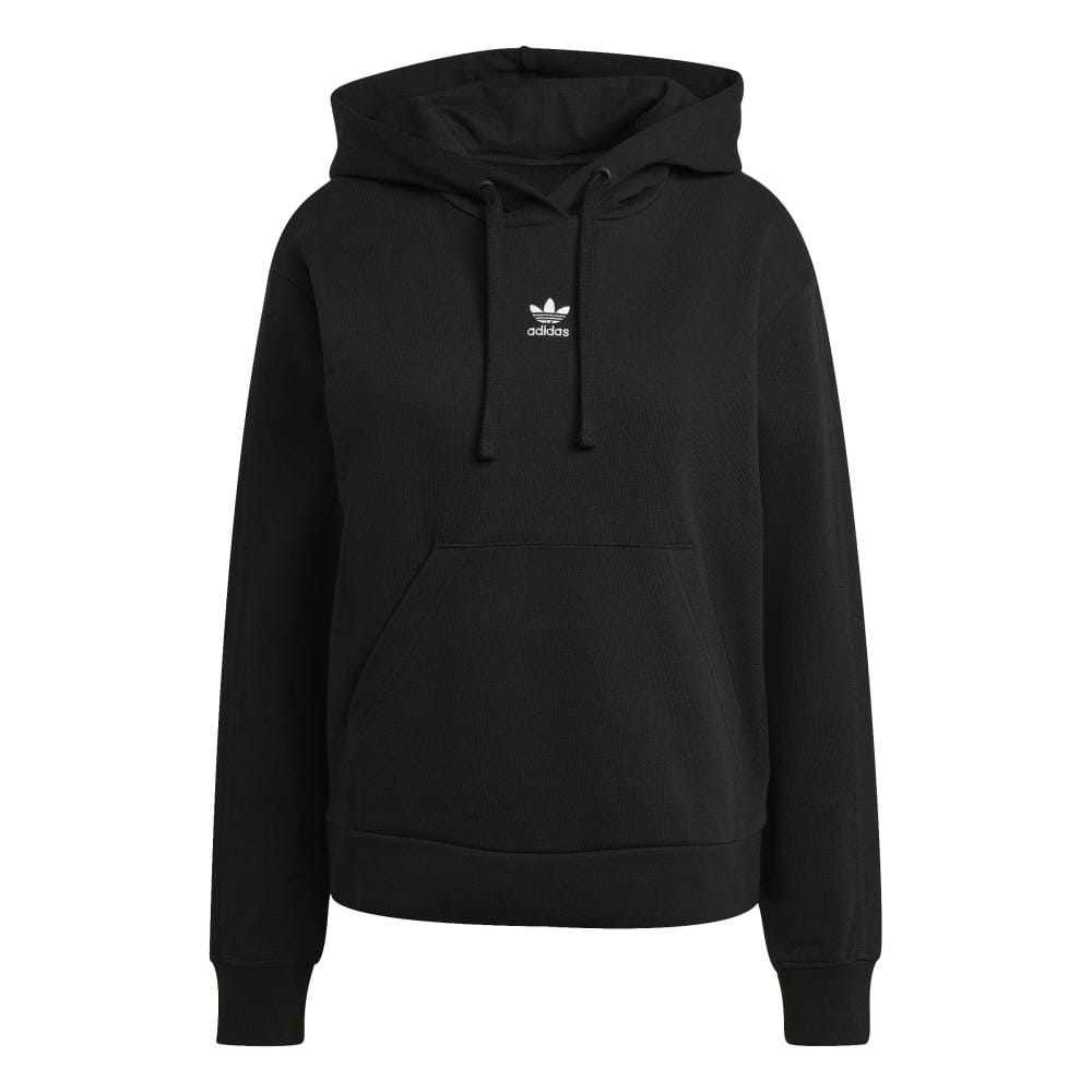 adidas Womens Essentials French Terry Hoodie - Black