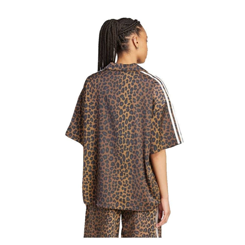 adidas Womens Satin Shirt - Multicolor / Bronze Strata