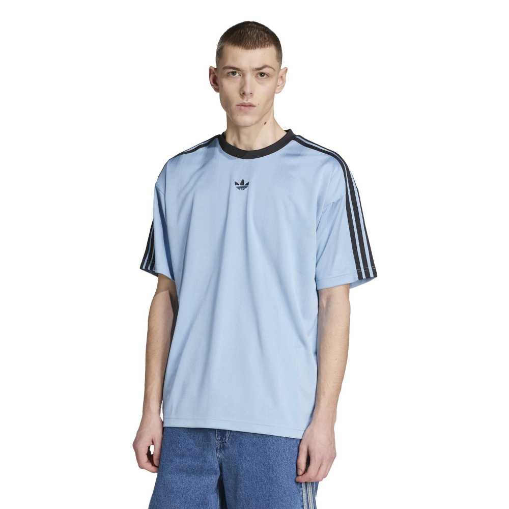 adidas Adicolor Jacquard Jersey - Ash Blue / Black