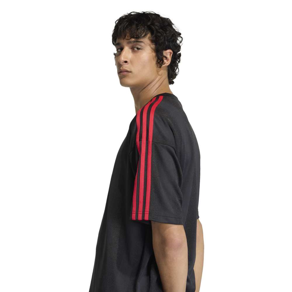 adidas Adicolor Jacquard Jersey - Black / Red