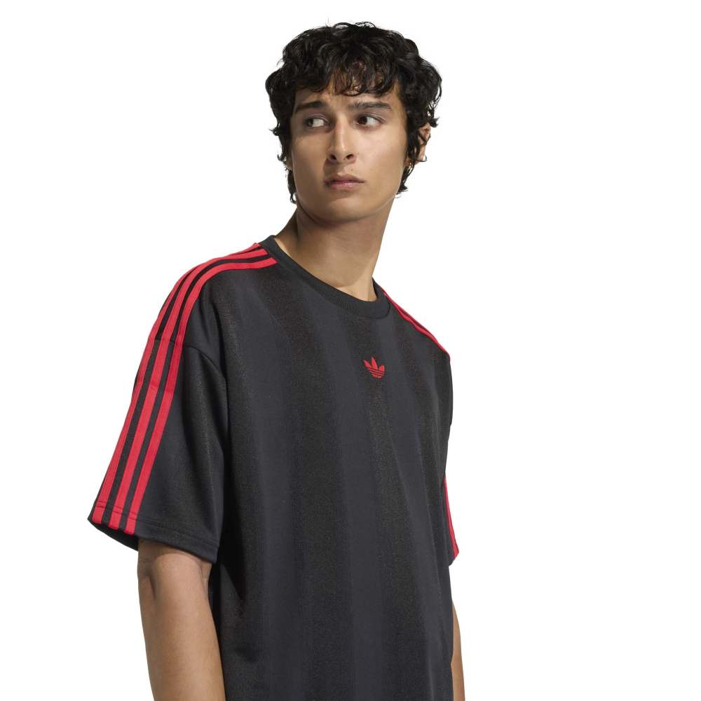 adidas Adicolor Jacquard Jersey - Black / Red