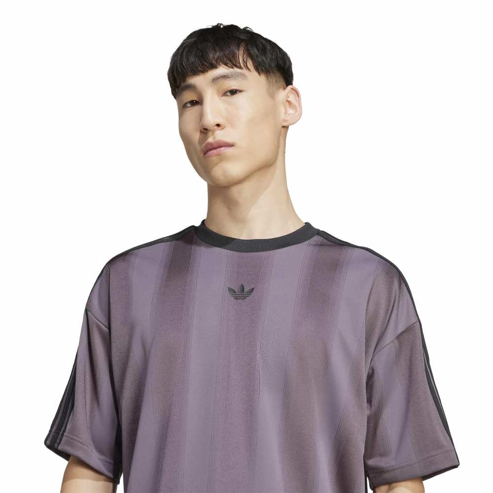adidas Adicolor Jacquard Jersey - Grey Strata / Black