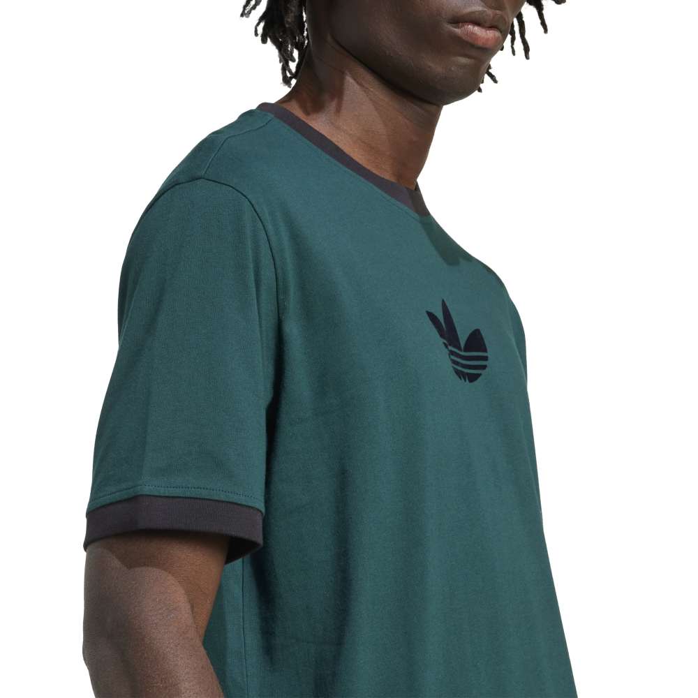 adidas Adicolor Loose 2000s Cali Tee - Aurora Ivy / Black
