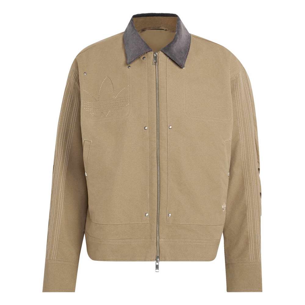 adidas Premium Essentials Bomber Jacket - Khaki Six
