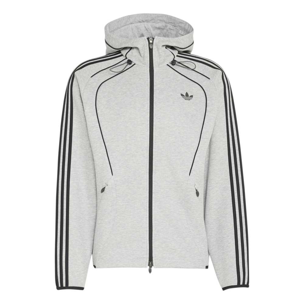 Adidas Spacer Teamgeist 26 Cutline Fullzip Hoodie - Medium Grey Heather