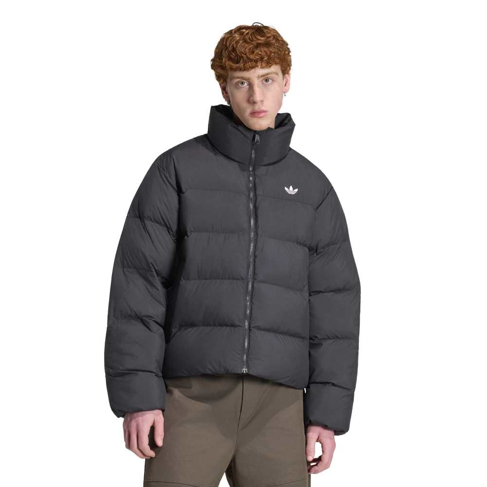 adidas Stand Collar Regen Jacket - Black