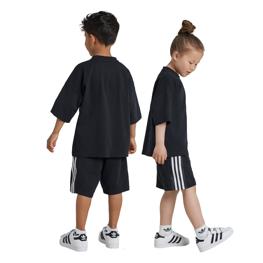 adidas Childrens Adicolor Short Tee Set - Black
