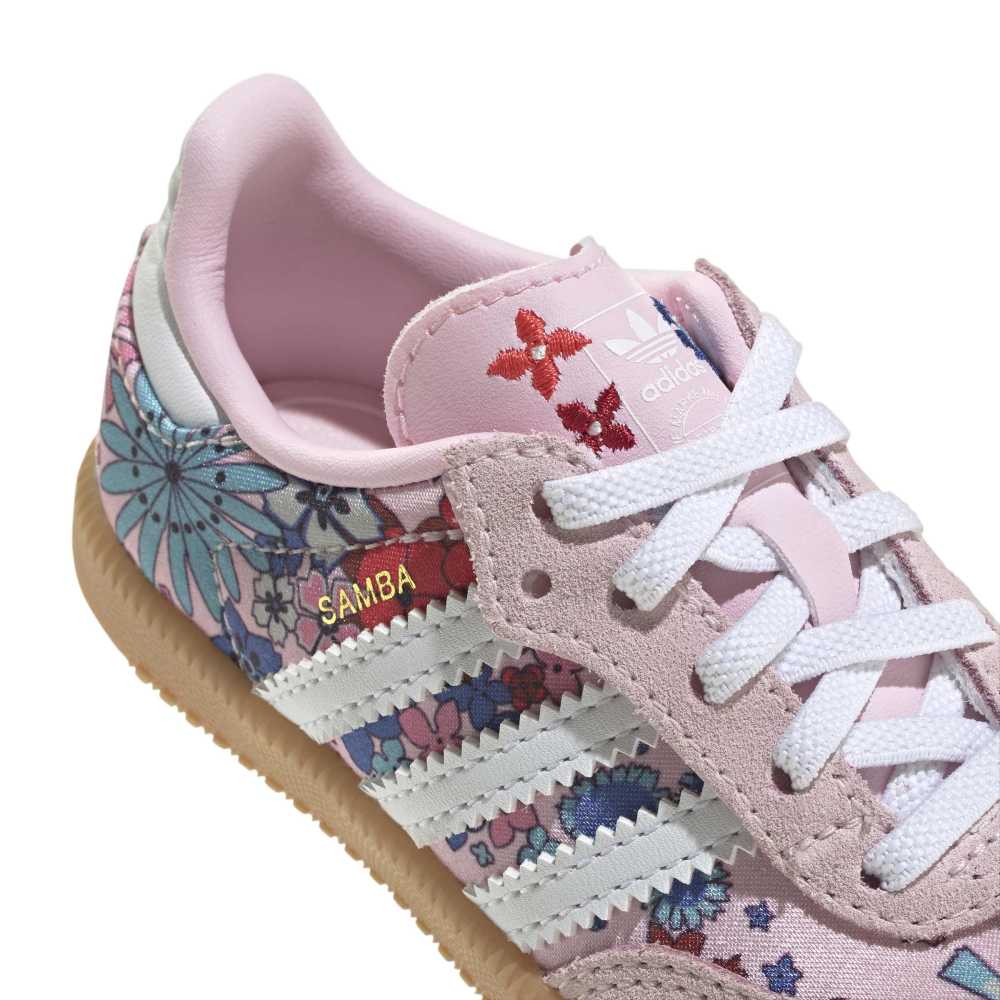 adidas Infants Liberty London Samba OG Comfort Closure Elastic - Pink / White
