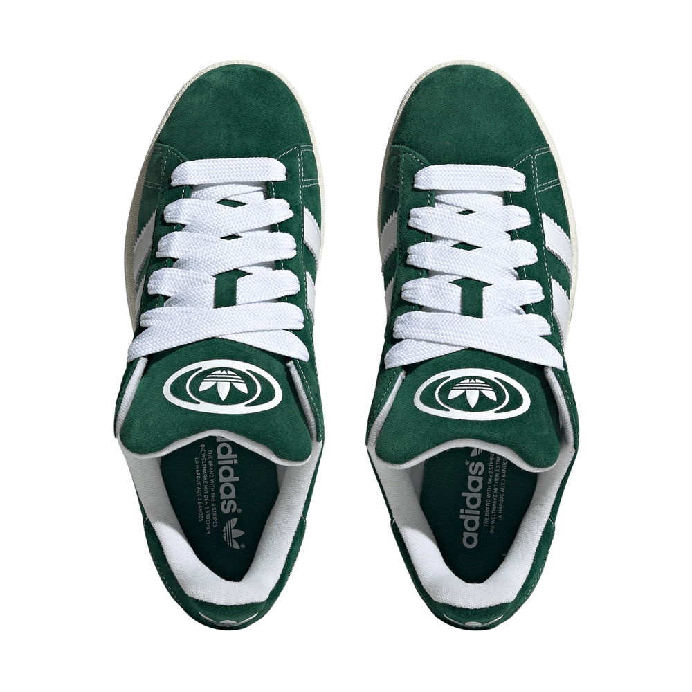 adidas Campus 00s - Dark Green / White