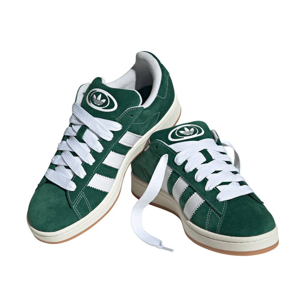 adidas Campus 00s - Dark Green / White