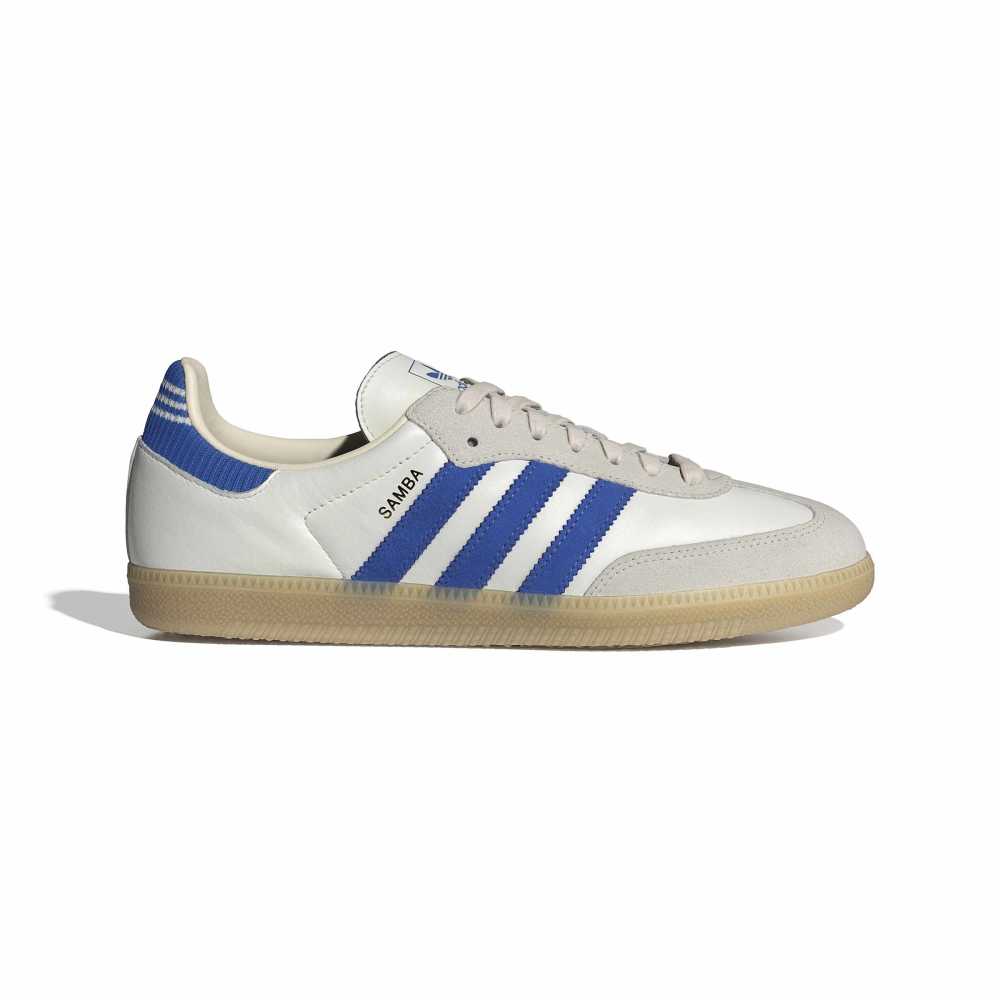 adidas Samba OG - Cloud White / Blue / Gum