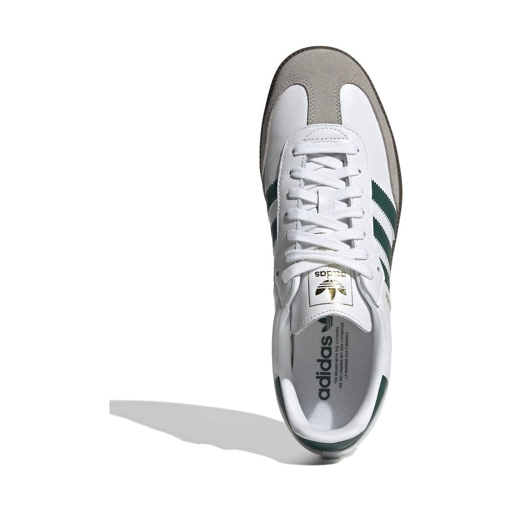 adidas Samba OG - White / Green / Granite