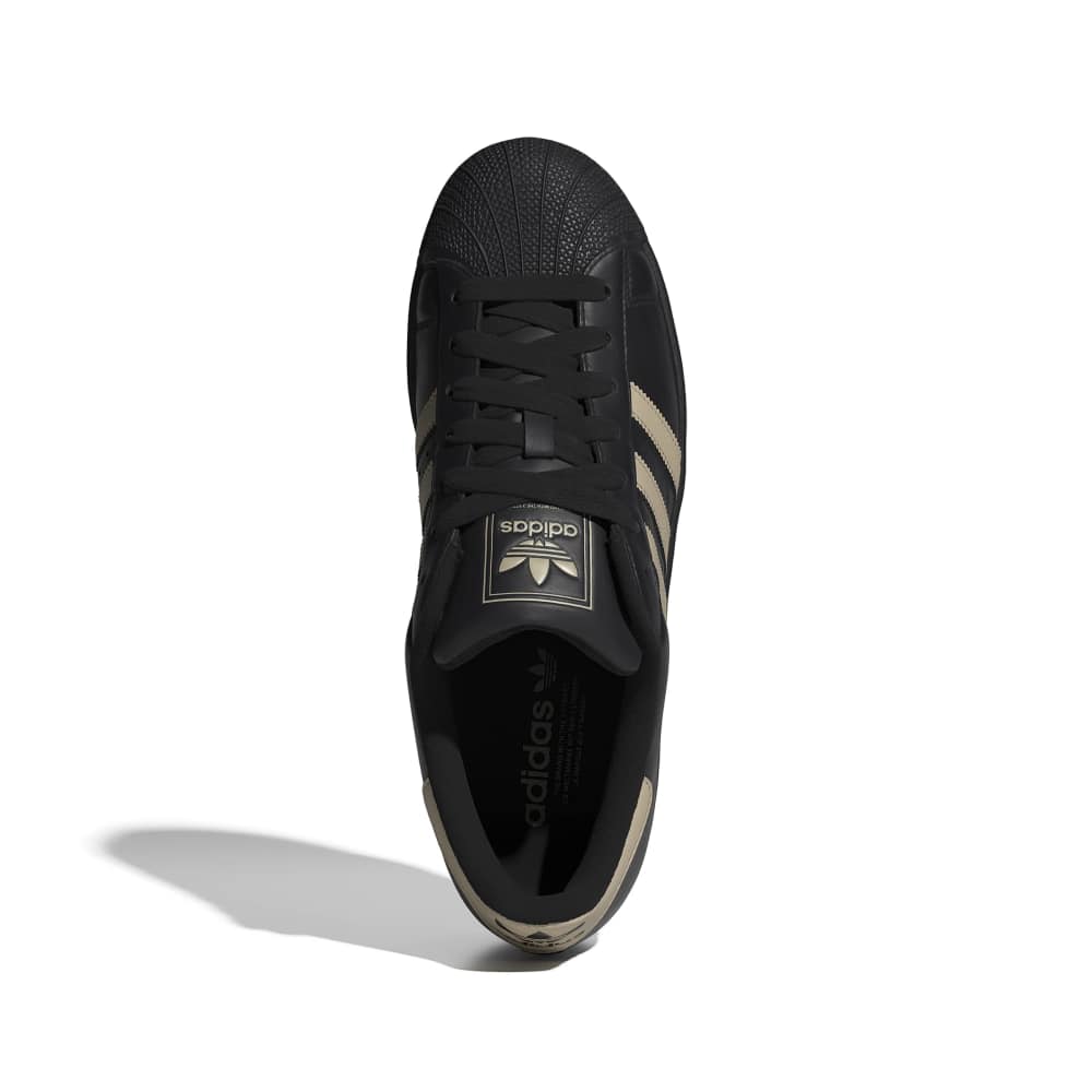 adidas Superstar II - Core Black / Stone Khaki / Core Black