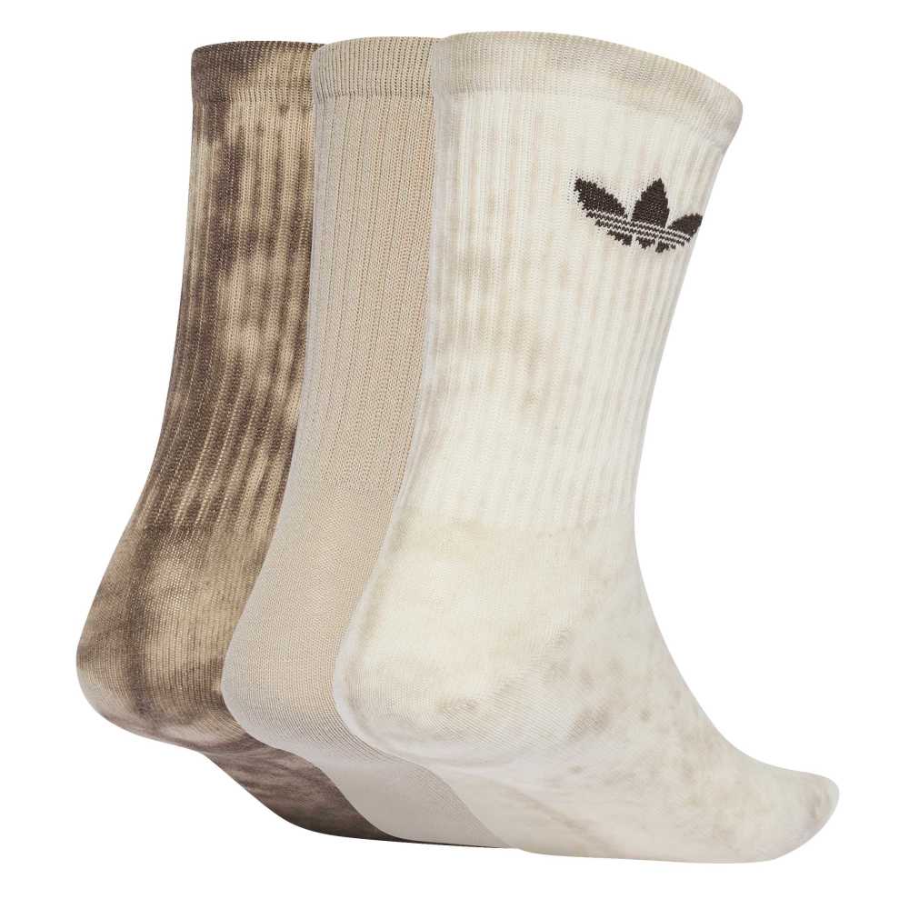 Adidas Tie Dye Crew Socks 3 Pack - Mixed