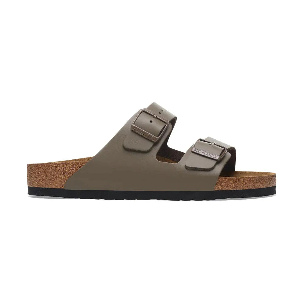 Birkenstock Arizona Smooth Grained Leather - Concrete Grey