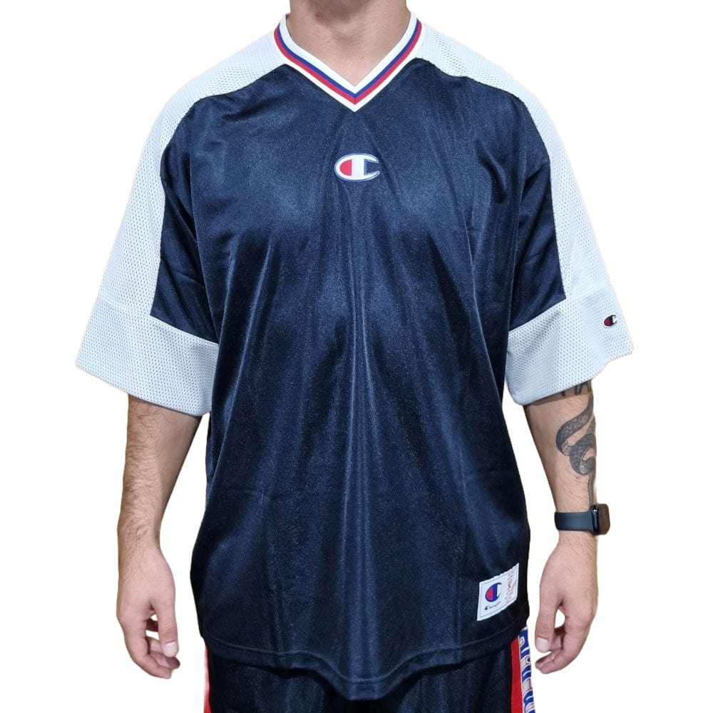 Champion EU Team USA Crew Tee - Navy Blue
