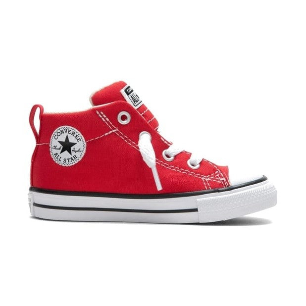 Converse Chuck Taylor All Star Kids Street Mid - Red / White / Black