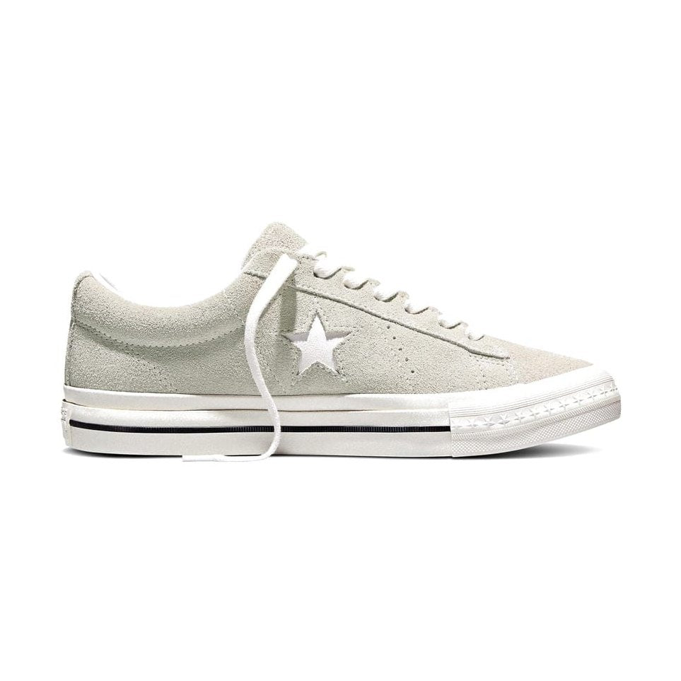 Unisex Converse One Star 95 Suede Low Top - Sage Smoke / Vintage White