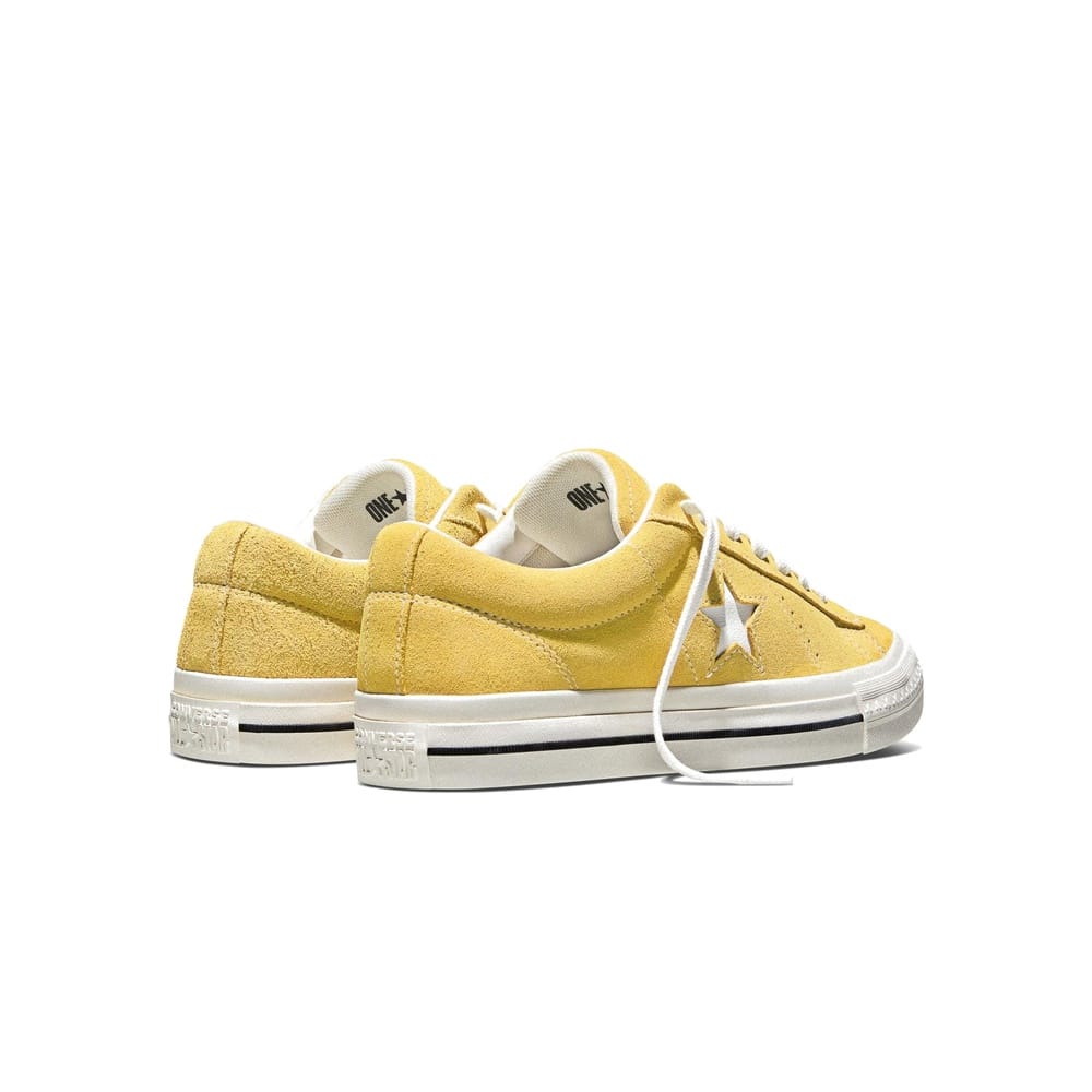 Unisex Converse One Star 95 Suede Low Top - Sunny Outlook / Vintage White / Black
