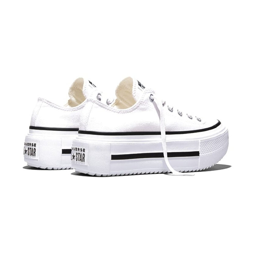 Converse Womens Chuck Taylor All Star Lift Double Stack Ox - Black / White
