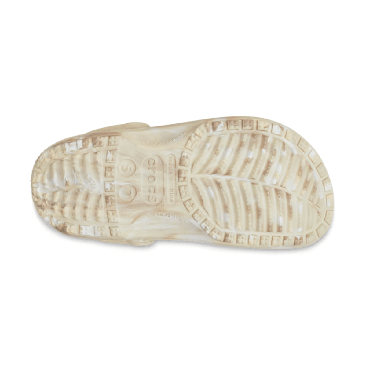 Crocs Classic Marbled Clog - Bone / Multi