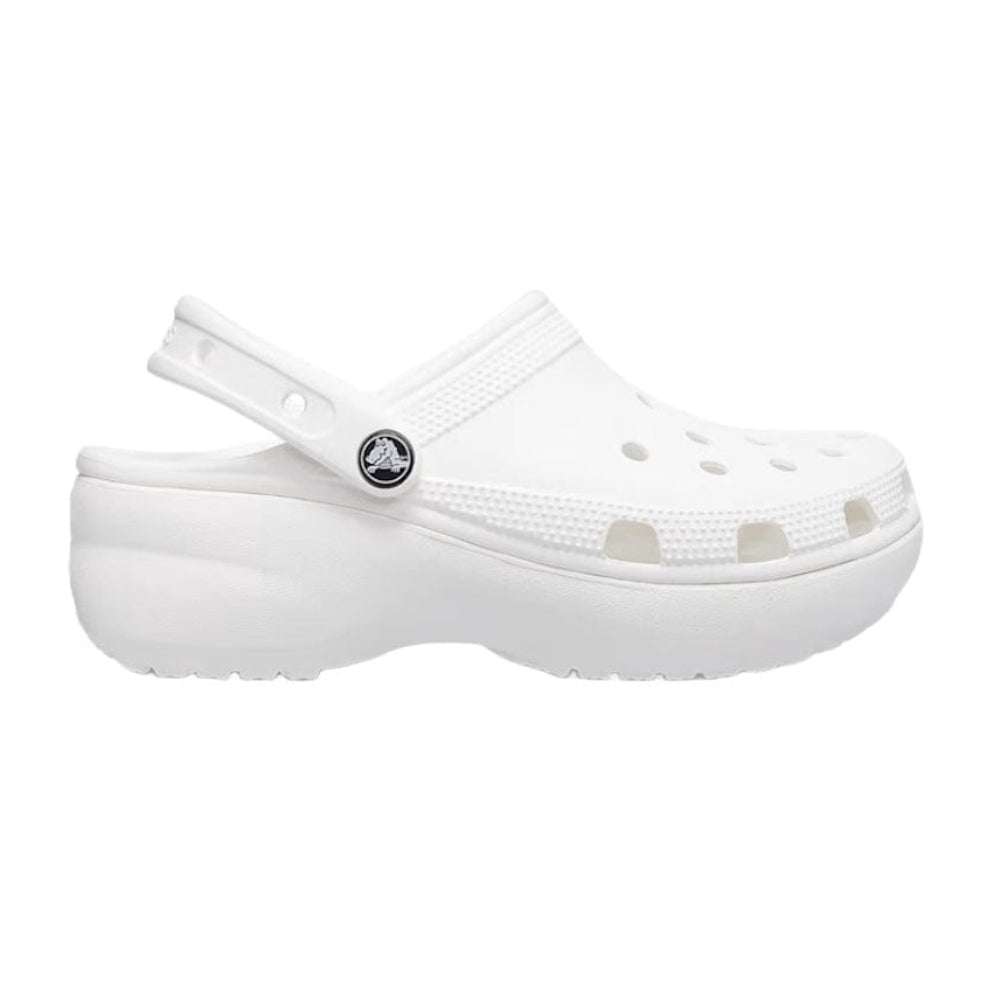 Crocs Womens Classic Platform Clog - White