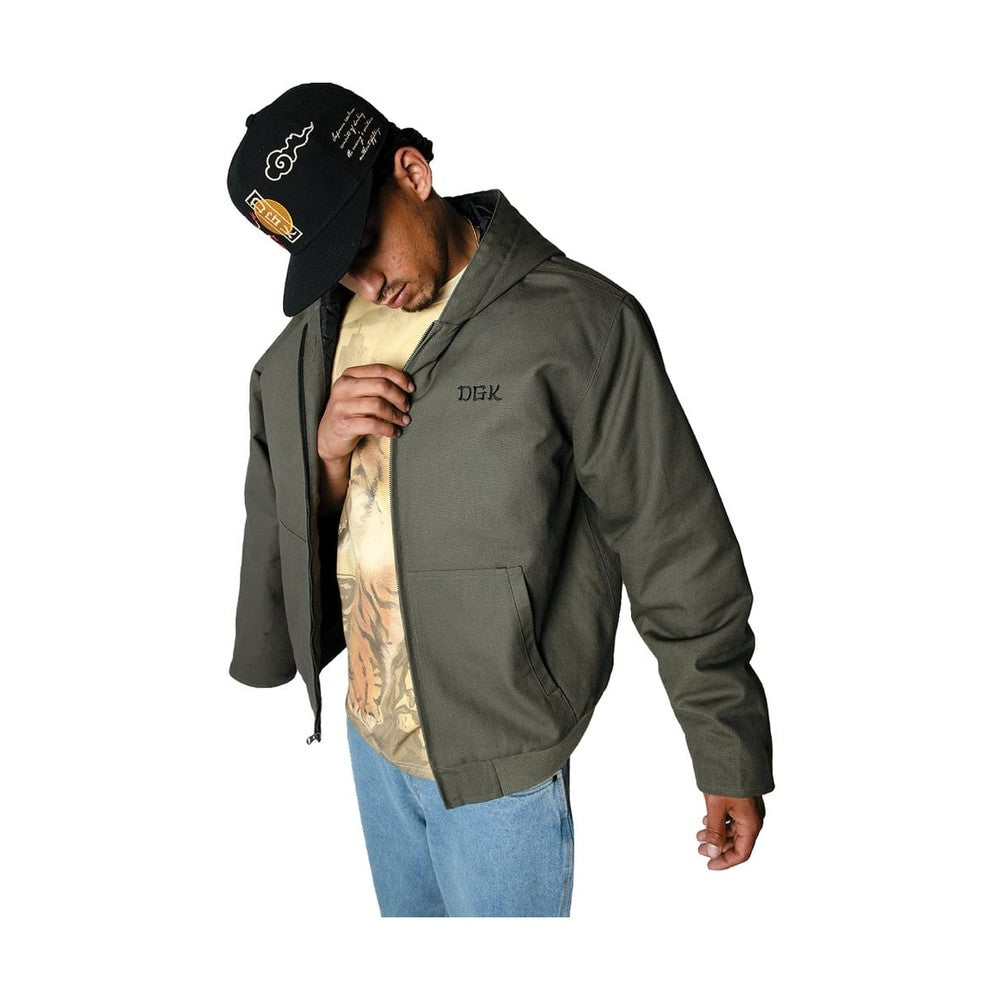 DGK Patience Canvas Jacket - Olive