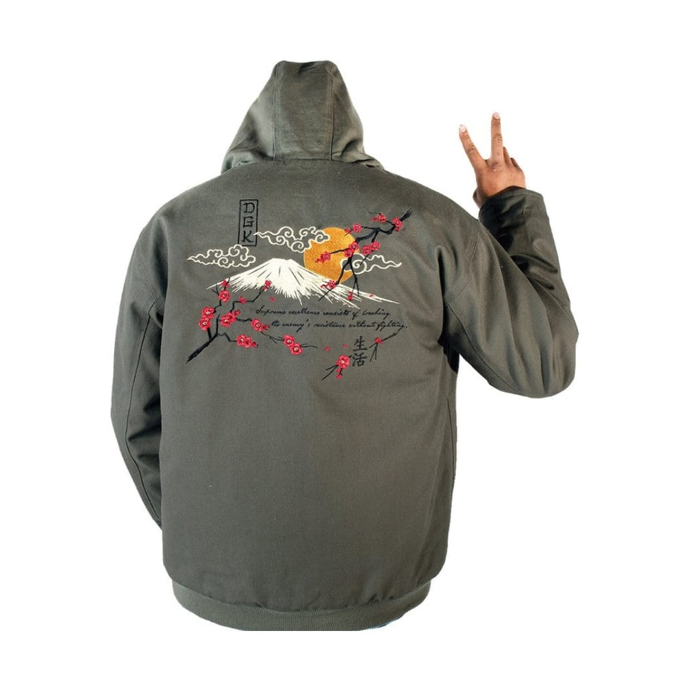 DGK Patience Canvas Jacket - Olive