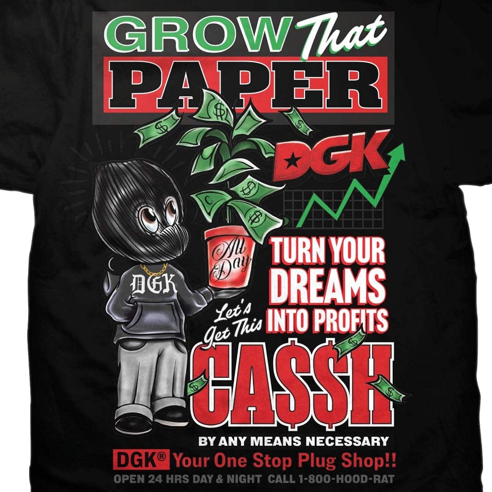 DGK Profits Tee - Black