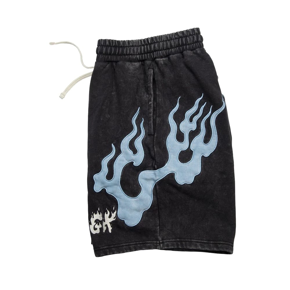 DGK Storm Fleece Shorts - Washed Black