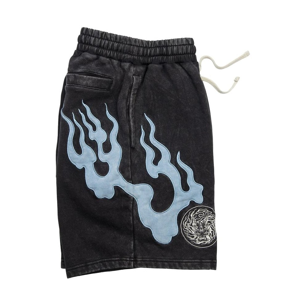 DGK Storm Fleece Shorts - Washed Black