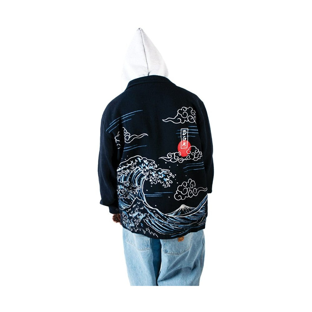 DGK Tidal Hooded Jacket - Midnight