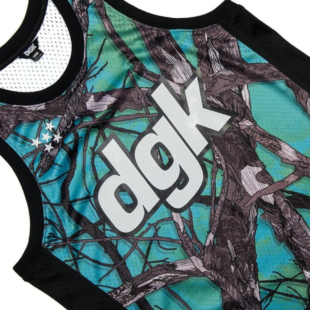 DGK Timber Basketball Jersey - Tree Camo