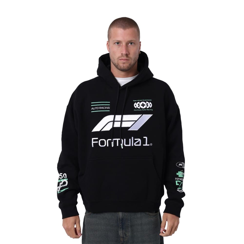 F1 Spark Box Hoodie - Black
