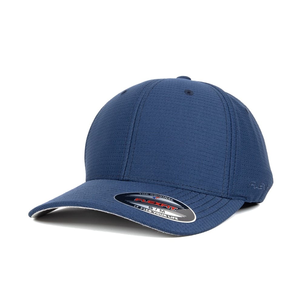 Flexfit Cool & Dry Callocks Tricot Fitted Cap - Navy
