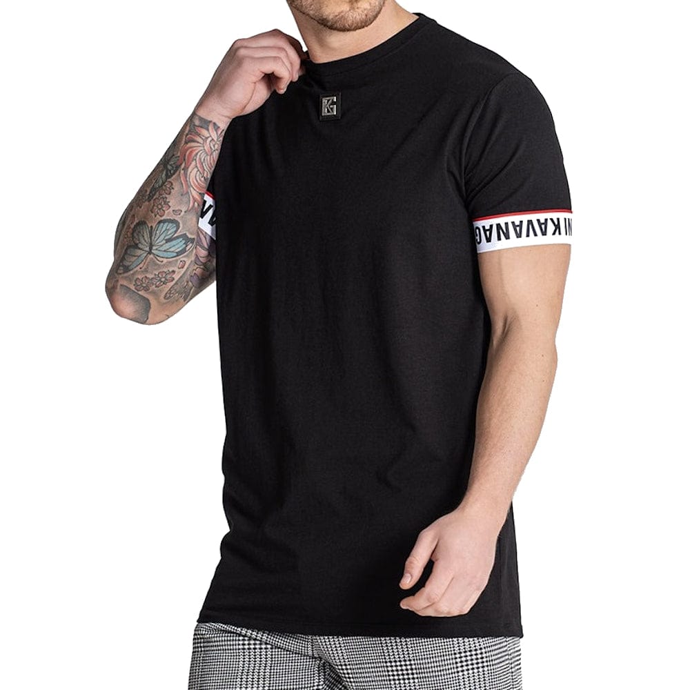 Gianni Kavanagh Track Tee - Black